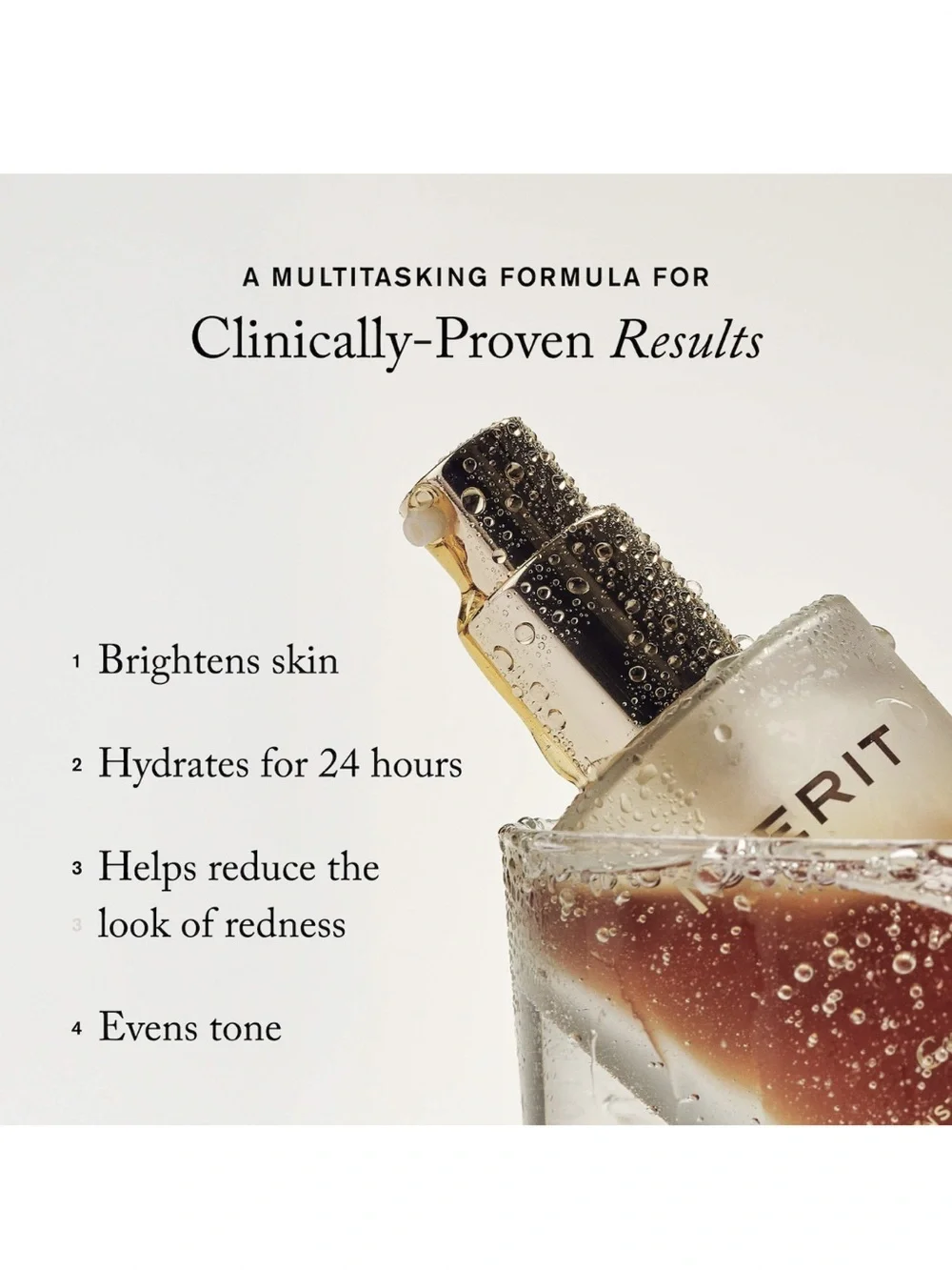 Merit Hydrating Great skin glow. Evens tone, reduces redness, brightens. NWT